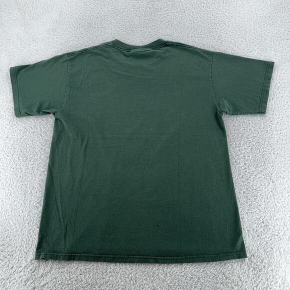 Vintage Green Bay Packers Shirt Mens Large Green NFL Football Nutmeg Mills 90s - Picture 4 of 9